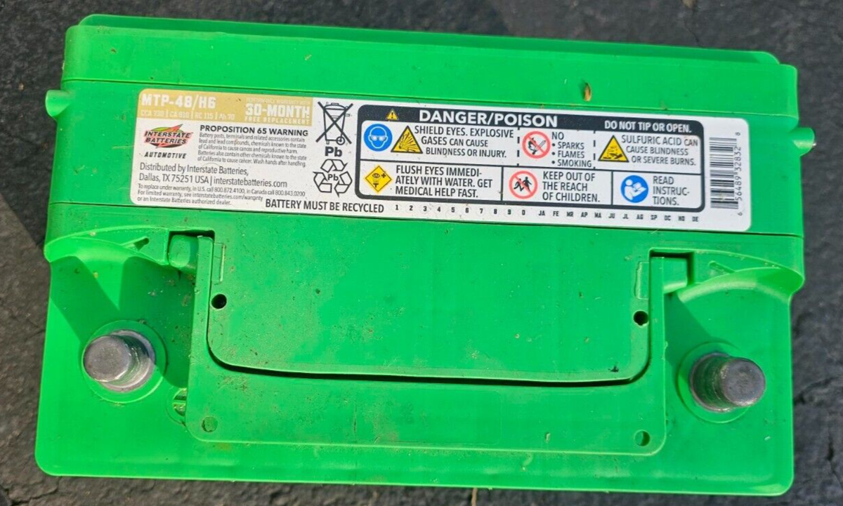 Deka Deka 9A48 Intimidator AGM Battery Group 48