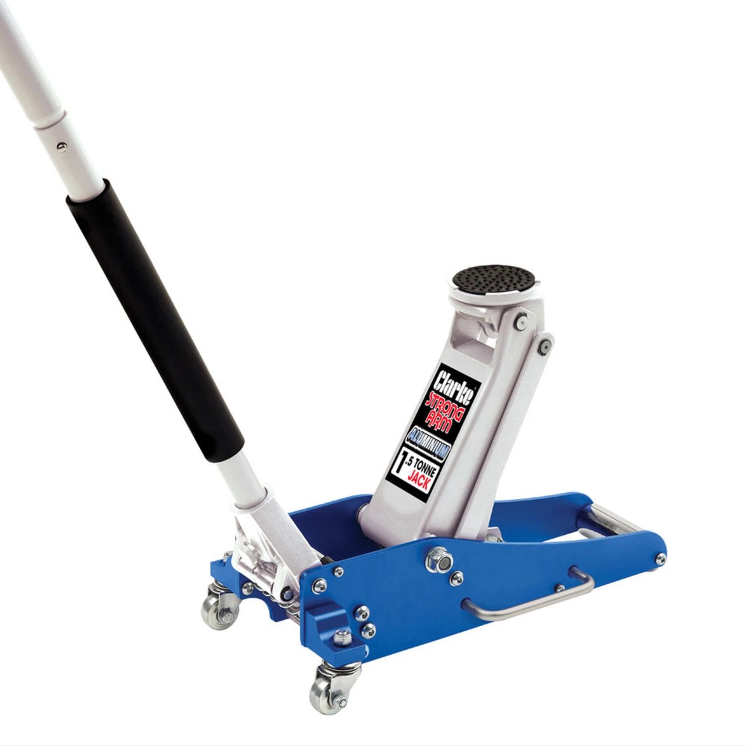 Clarke Clarke CTJ1500QL 1.5 Tonne Aluminium & Steel Quick-Lift Trolley Jack