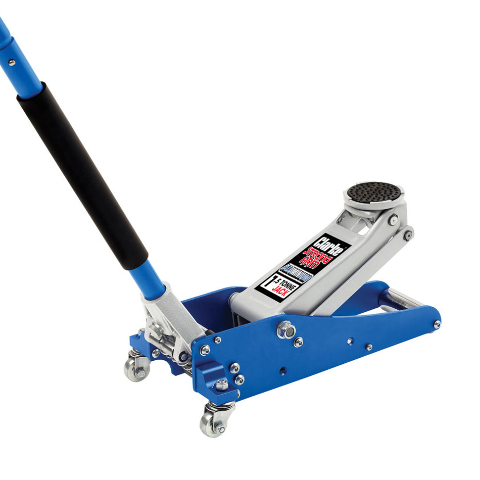 Clarke Clarke CTJ1500QL 1.5 Tonne Aluminium & Steel Quick-Lift Trolley Jack