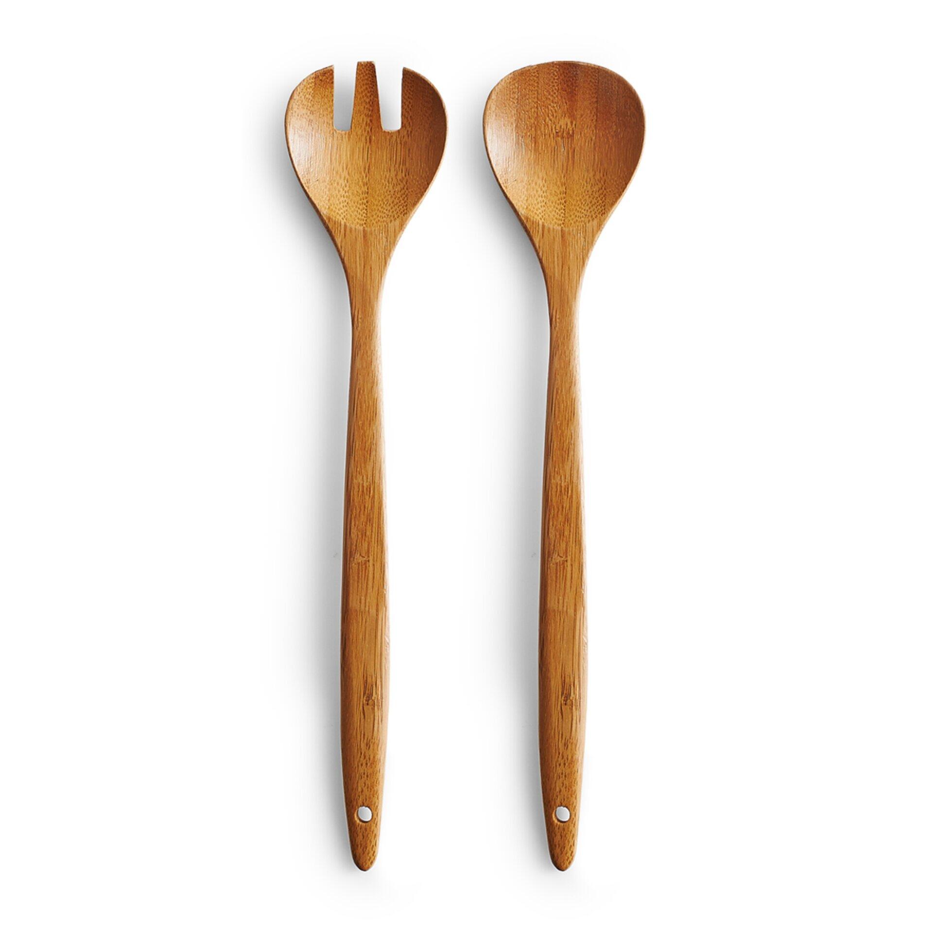 Zeller Present Bamboo Salad Servers