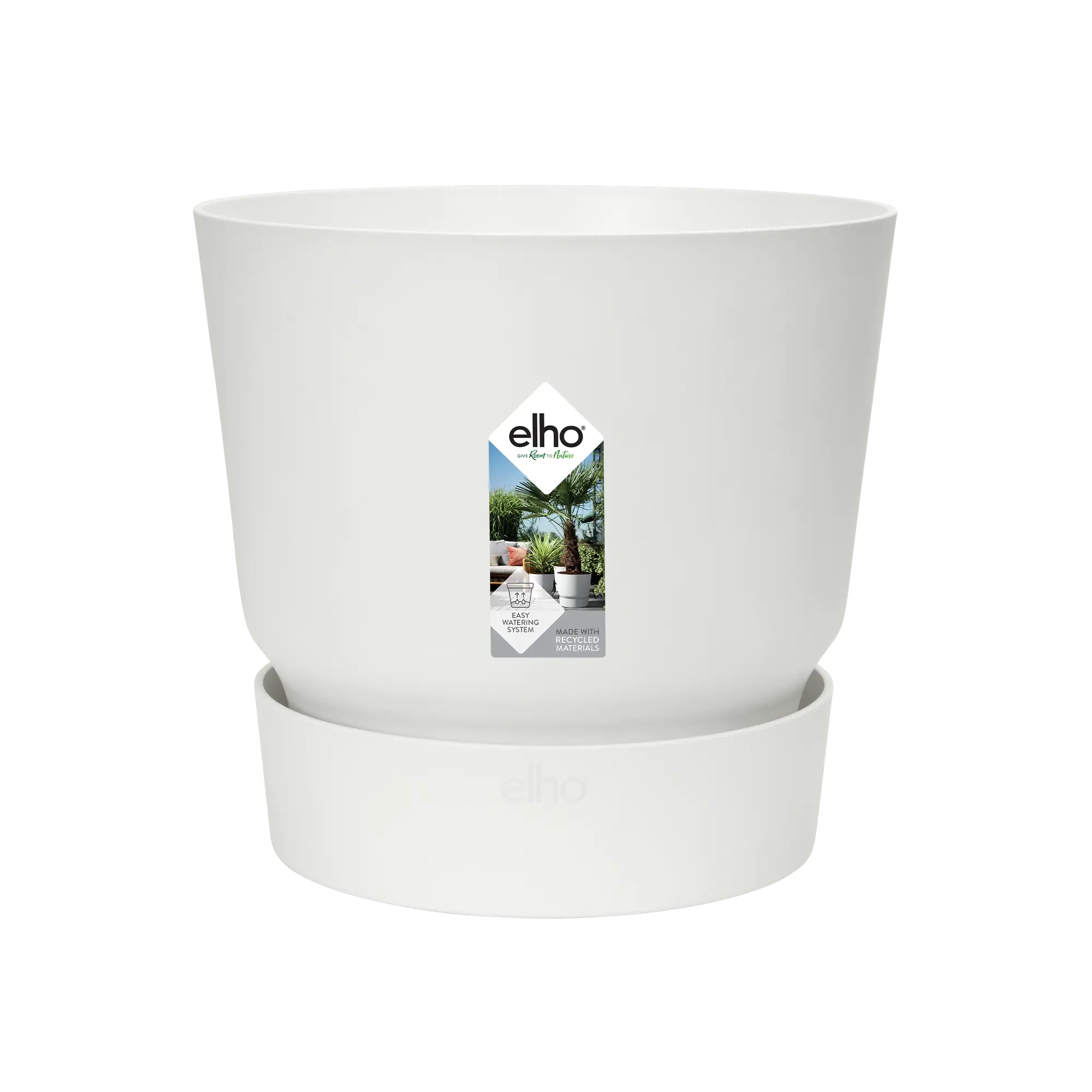 elho Greenville Round 30 cm White